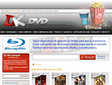 Tablet Screenshot of dkdvd.net